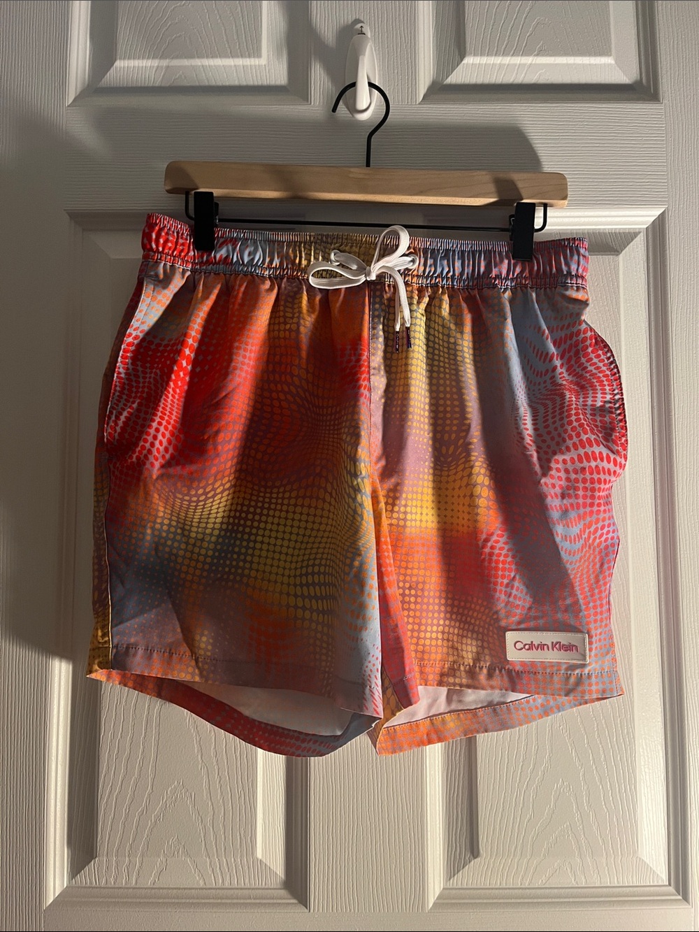 Calvin Klein Medium men's Multicolor Tie-Dye Swim Shorts